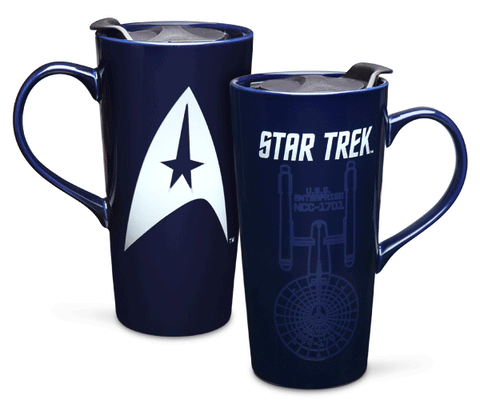 Star Trek 20oz Ceramic Heat Change Travel Mug